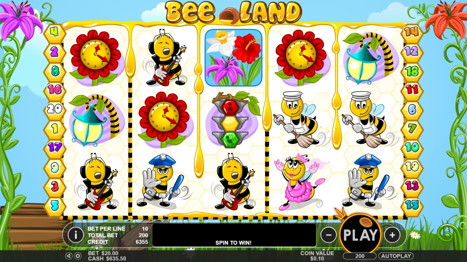 Bee Land slot