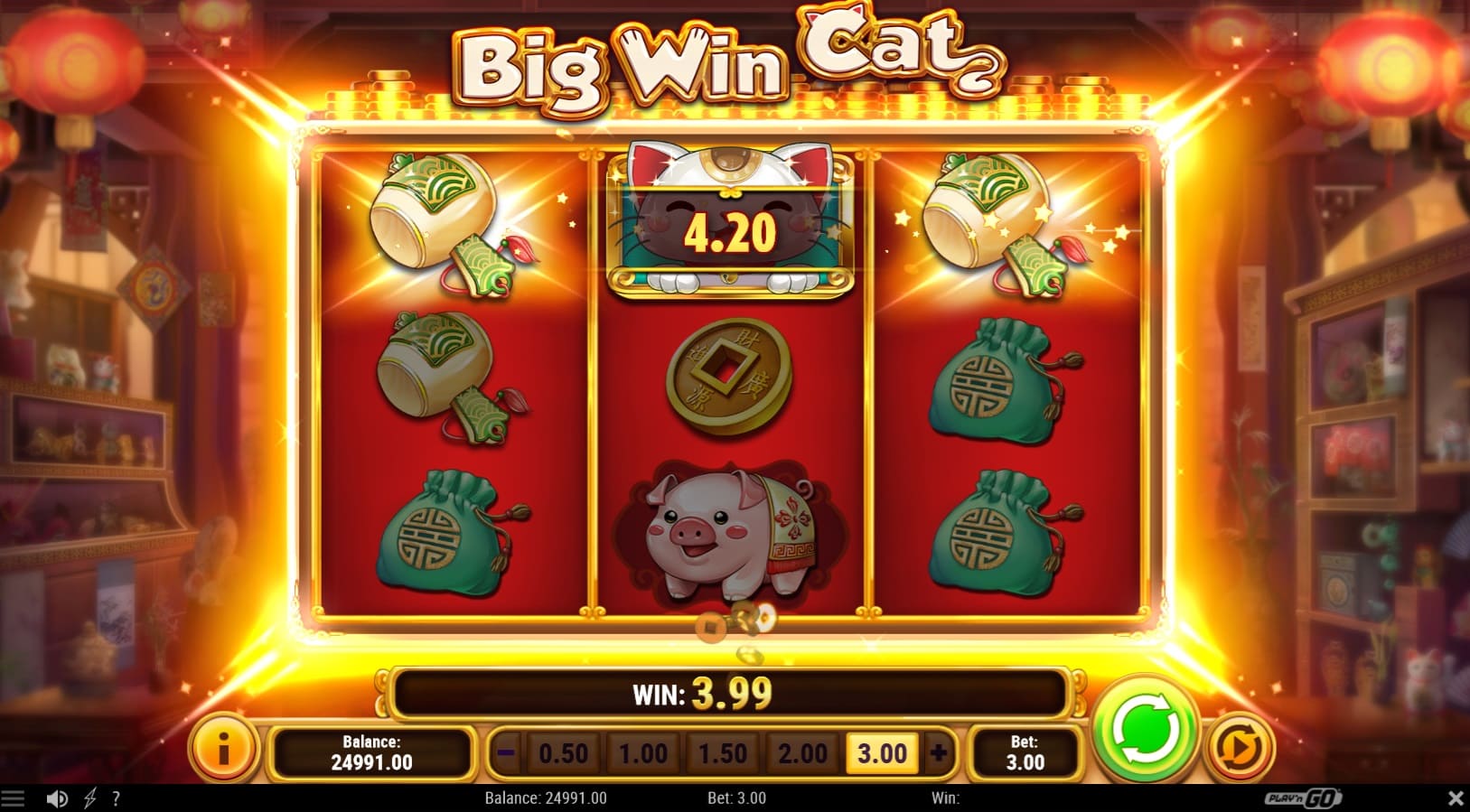 Big Win Cat win