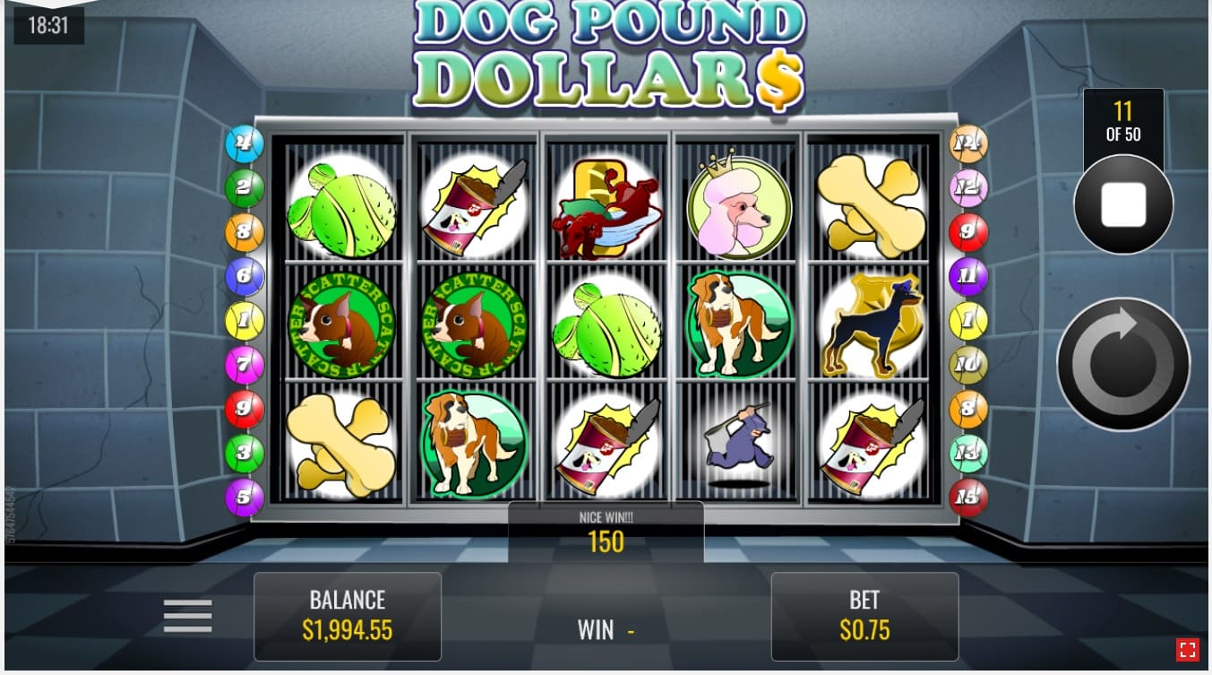 Dog Pound Dollars game slot
