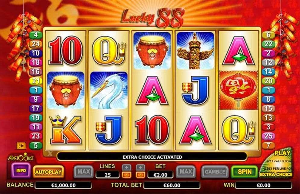 Lucky 88 casino slot