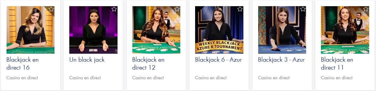 Lucky Draw Casino en direct