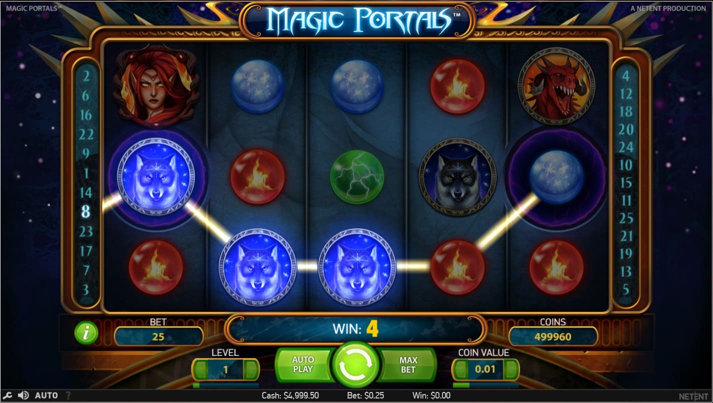 Magic Portals win