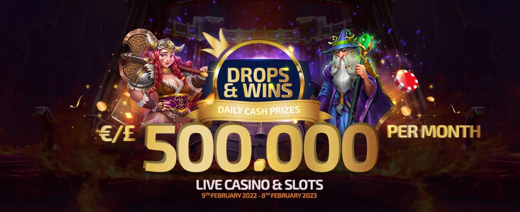 casino Drop and Wins